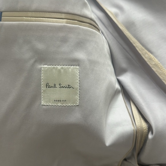 Paul Smith Soho Fit Lilac Cotton Notch Lapel Sport Coat - Size 42R (NWT) - Picture 6 of 7